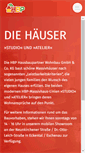 Mobile Screenshot of hbp-wohnbau.de